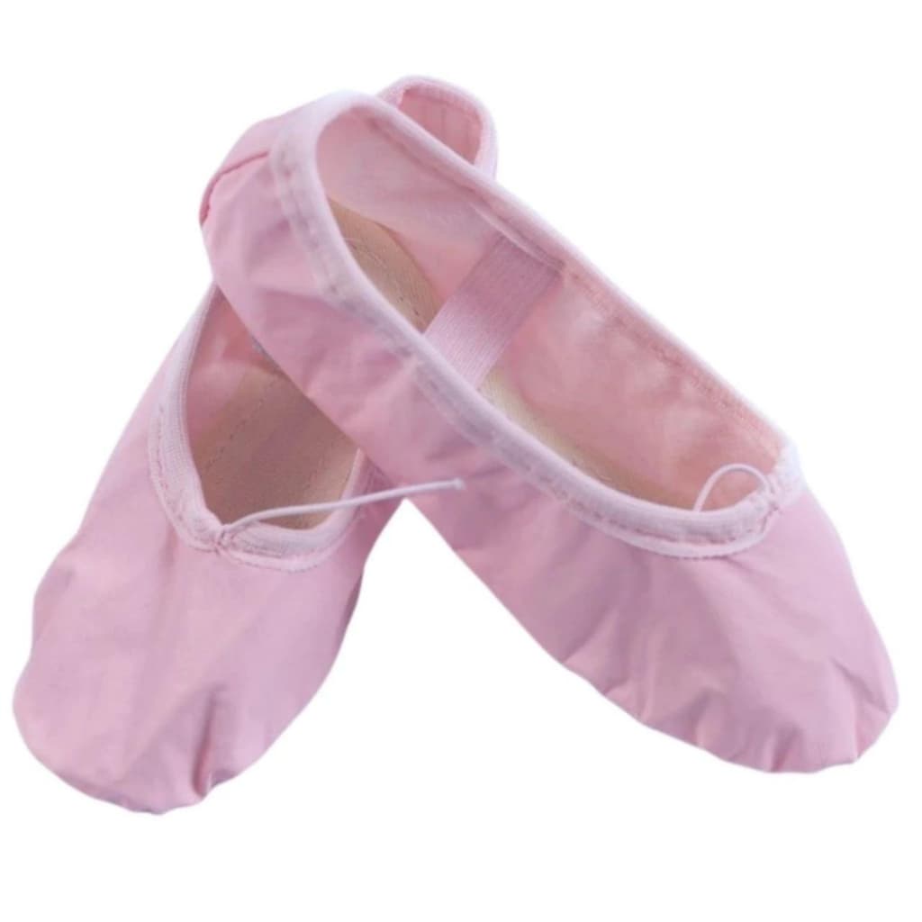 Sapatilha De Ballet Infantil Em Courino Sintético