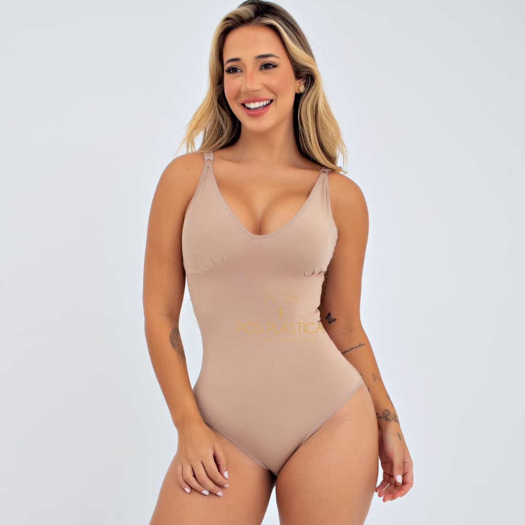 Body Cinta Modelador Suplex Alça Reforçada do P ao G3 CInta Modeladora Bore