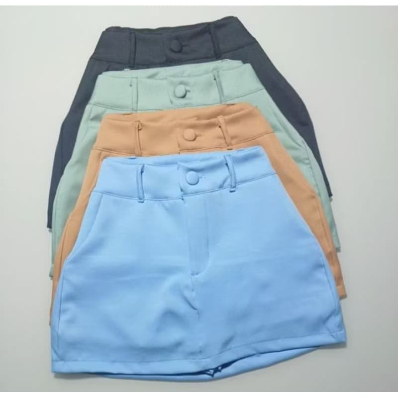 Short Saia Alfaiataria Feminina Moda