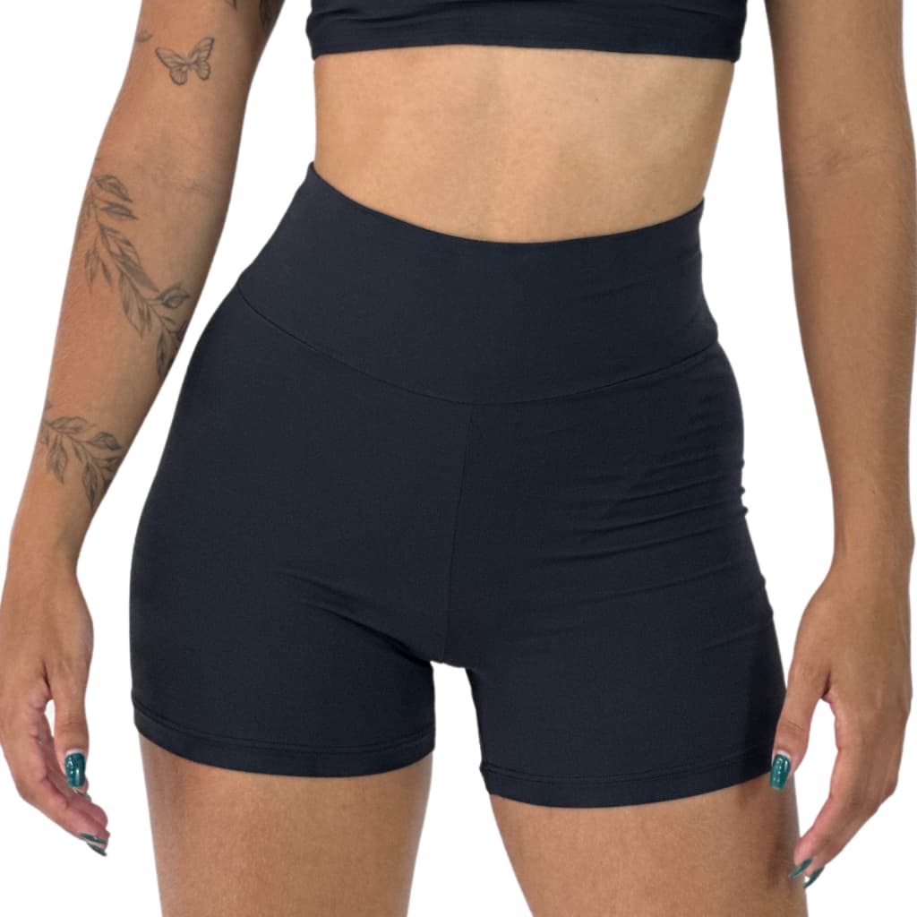 Bermuda Crossfit  Feminino Academia Treino E Corrida Com Cós