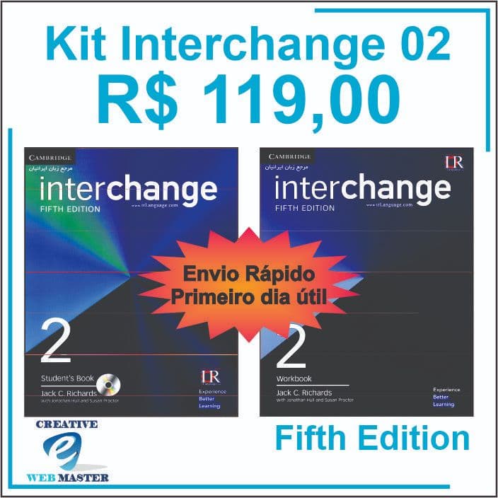 Kit Interchange 02 - 5° edição - Impressões coloridas melhor material do SHOPEE.