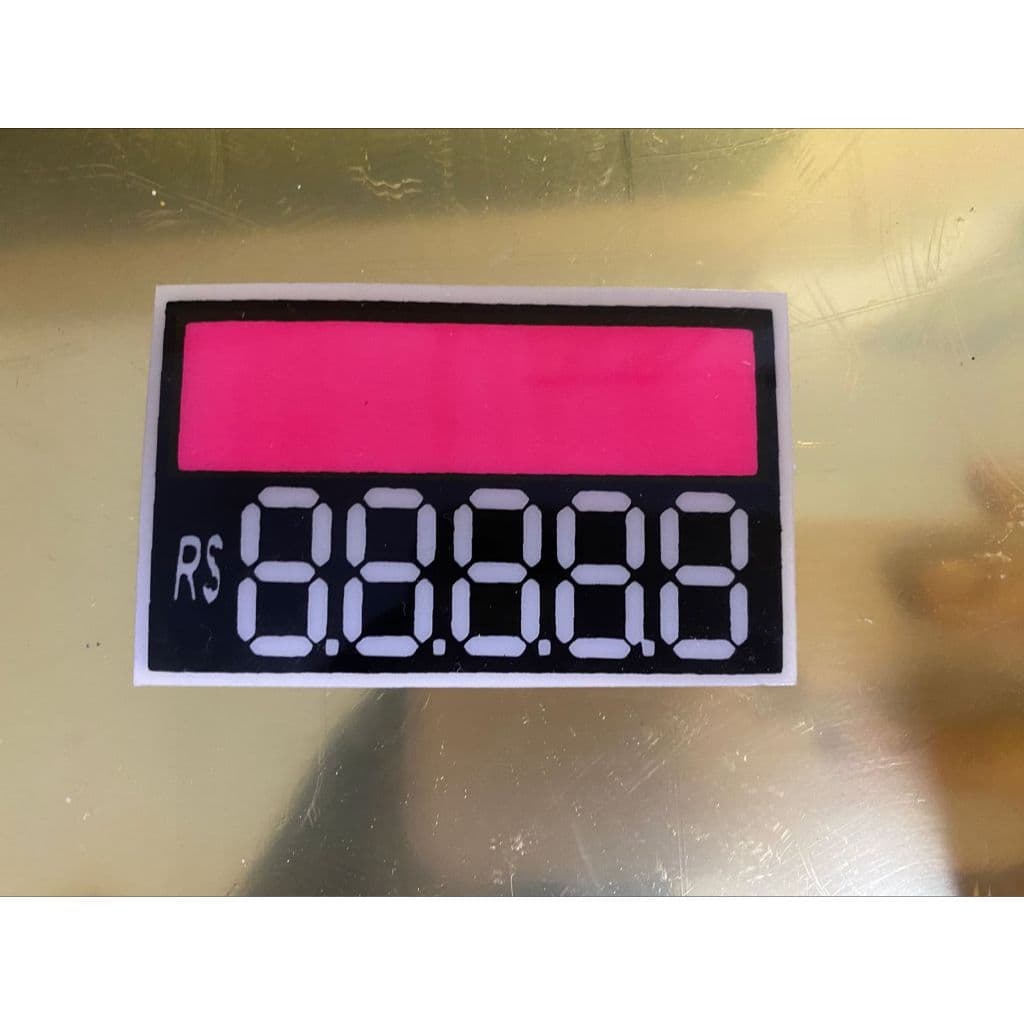 Etiqueta De Preço Pvc 7 Cm X 4,5 cm 50 Unidades!!!