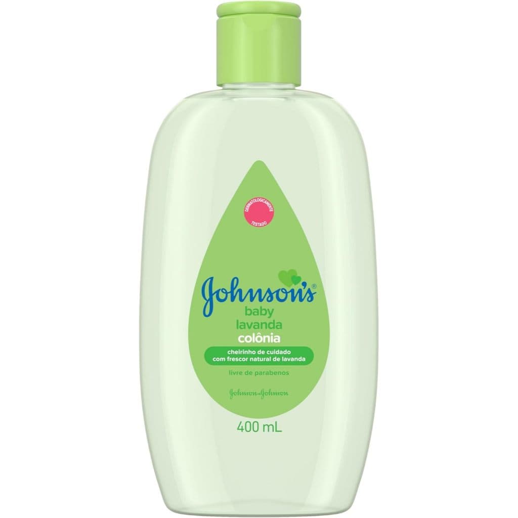 Johnson's Baby Colônia Refrescante Lavanda Para Bebês 400ml