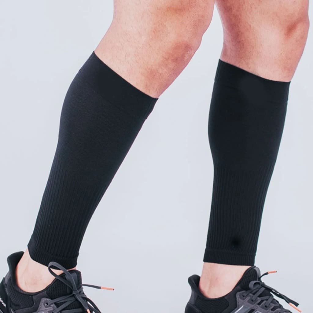 Canelito de Compressão Juvenil 45cm Protetor de Canela Meiao Futebol Canelito Suporte de Panturrilha