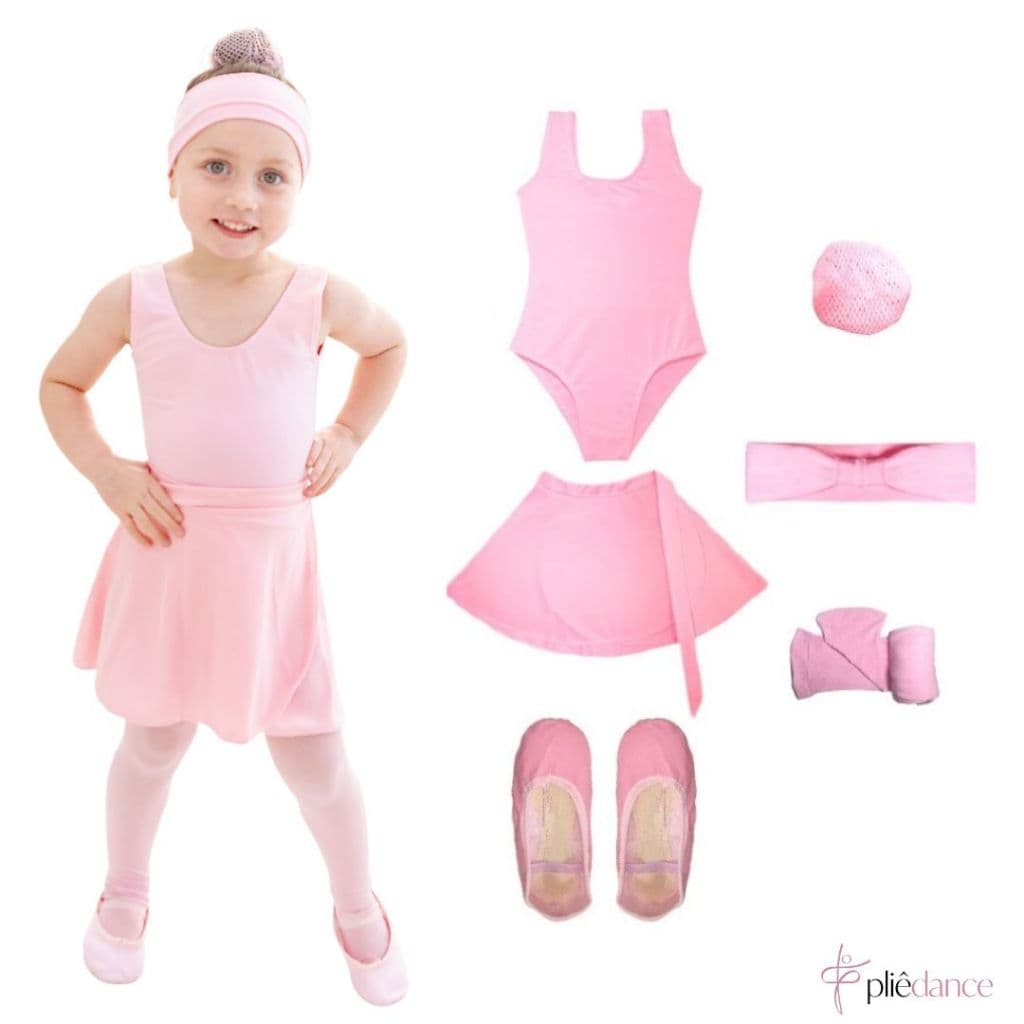 Uniforme Ballet Infantil Rosa 6 Itens Volta Ás Aulas LEIA A DESCRIÇÃO