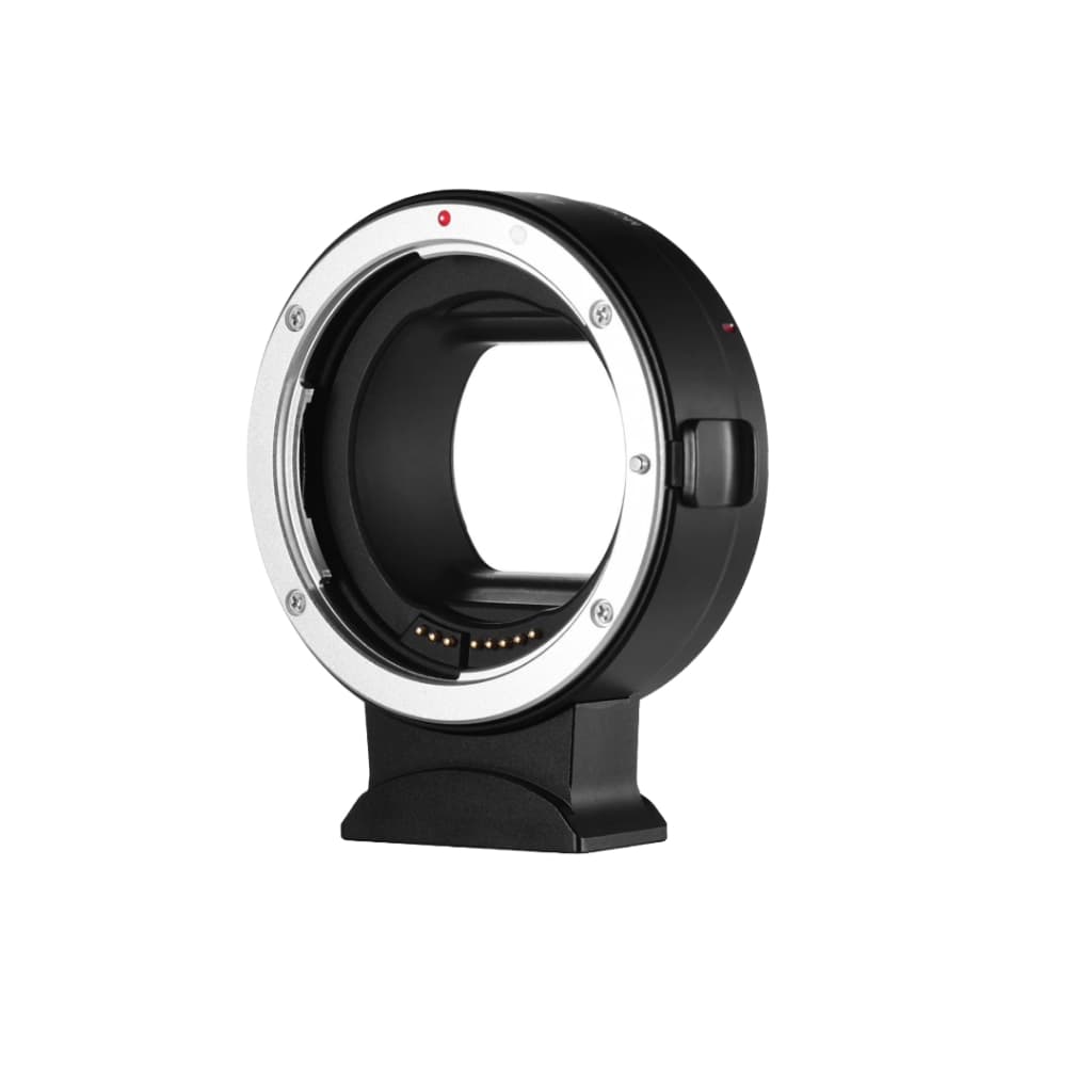 Adaptador Canon R RF Lentes EF/EF-S Andoer Auto Foco Compatível com EOS R, RP, R3, R5, R6, R6 II, R7, R8, R10, R50, R100