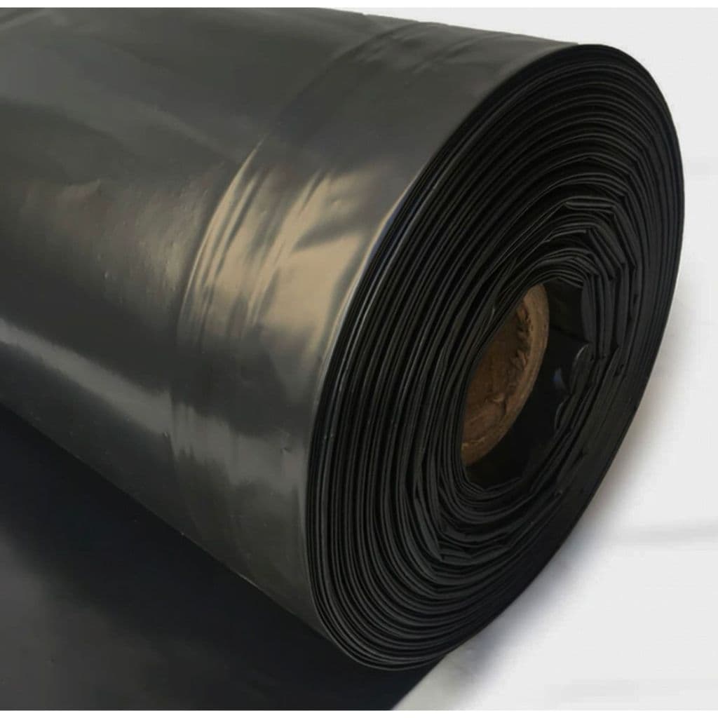 4X10M Lona Preta Plástica Reforçada Obra Reforma Pintura Cobertura Resistente