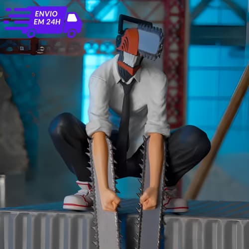 Brinquedo do Denji Chainsaw Man Action Figure Boneco de Anime Colecionavel