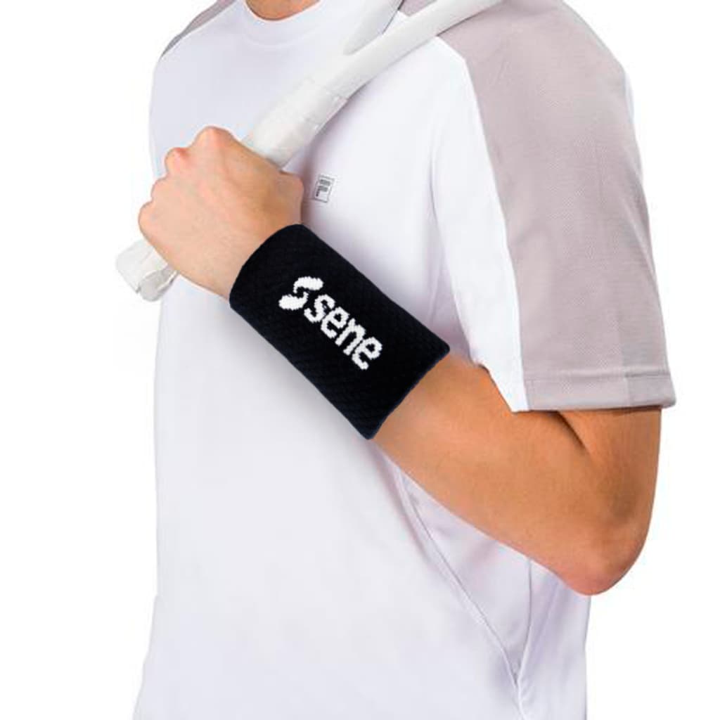 Munhequeira Crossfit Beach Tennis Seca Suor Anatômica Sene