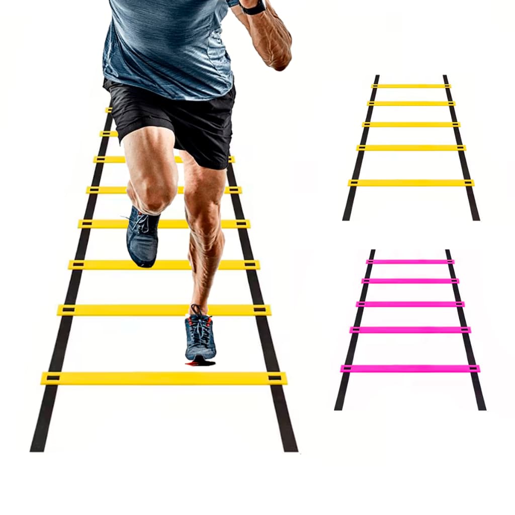Escada Agilidade Treinamento Funcional 7 Degraus Treino Academia Futebol Futsal