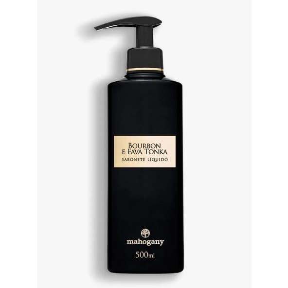 SABONETE LÍQUIDO BOURBON E FAVA TONKA 500 ML