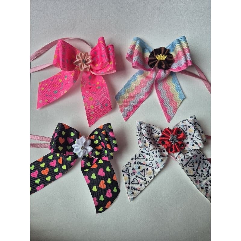 Gargantilha de laço  (10 unidades)