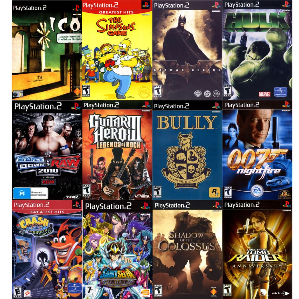 Jogos Playstation 2 PS2 á escolha do cliente