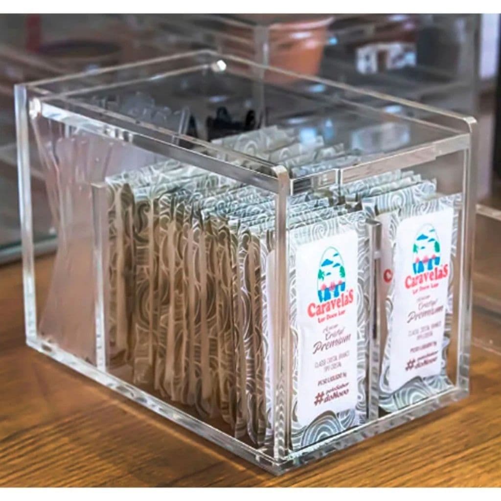 Porta Saches de Açúcar e Adoçante (Cantinho do Café)