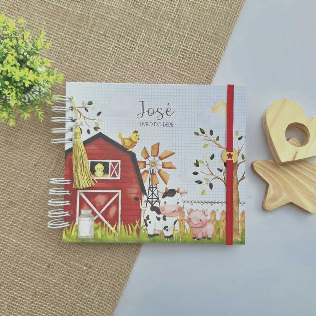Livro do bebê - Fazendinha