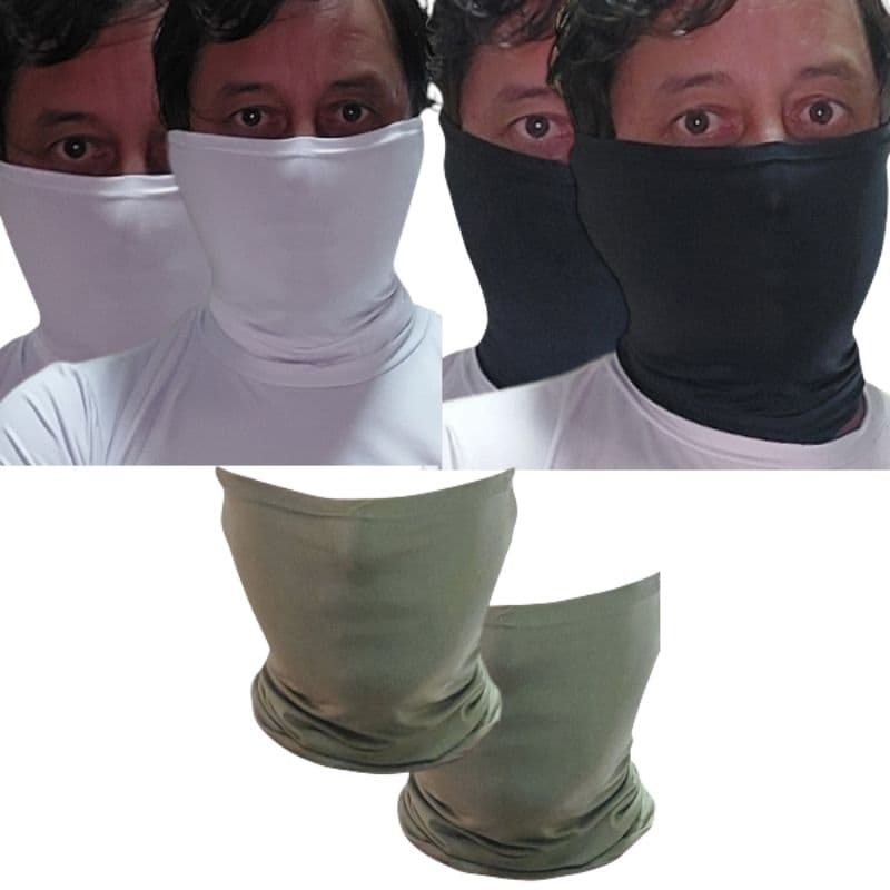 Kit 2 Mascaras ninja ciclista bandana