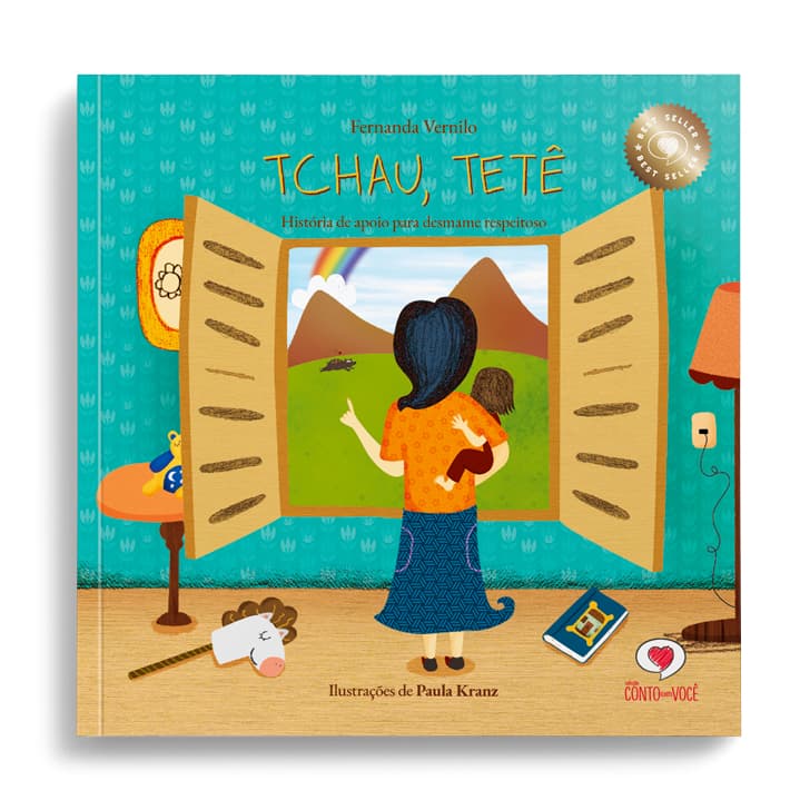Tchau, tetê; livro infantil sobre desmame da Coleção Conto com Você. BEST SELLER!
