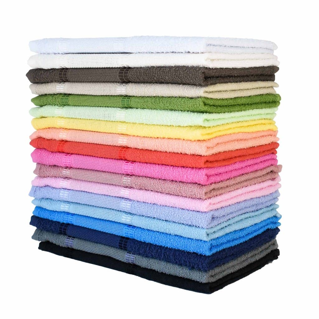 Kit 10 Toalhas de Lavabo Linha Rekint Para Bordado Ponto Cruz Artesanato 30x50