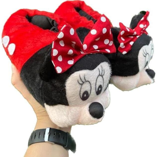 Pantufa Infantil Linda e Confortável com sola de Borracha