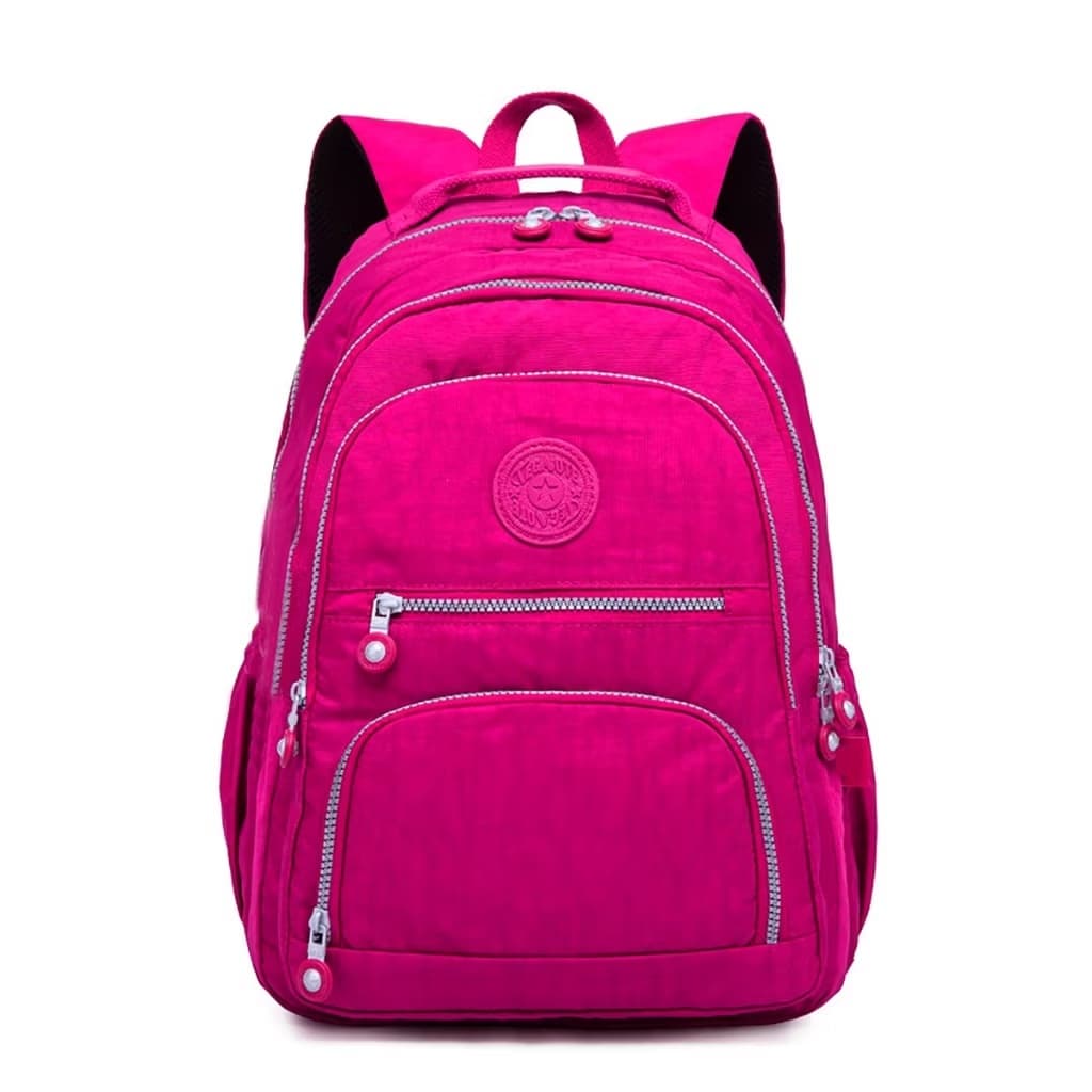 Mochila Escolar Feminina Notebook até 17" Impermeável Grande F209