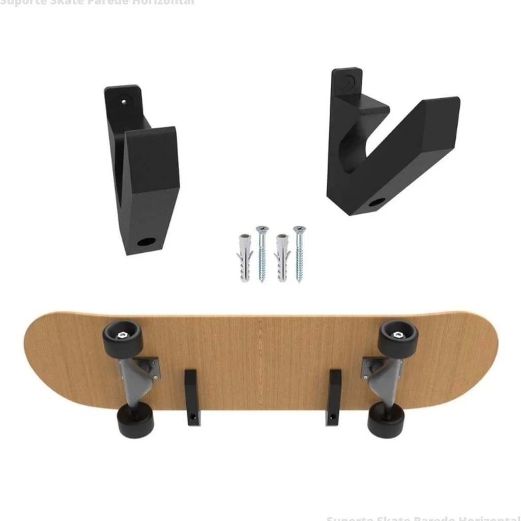 Suporte Para Pendurar Skate E Longboard Na Parede Universal