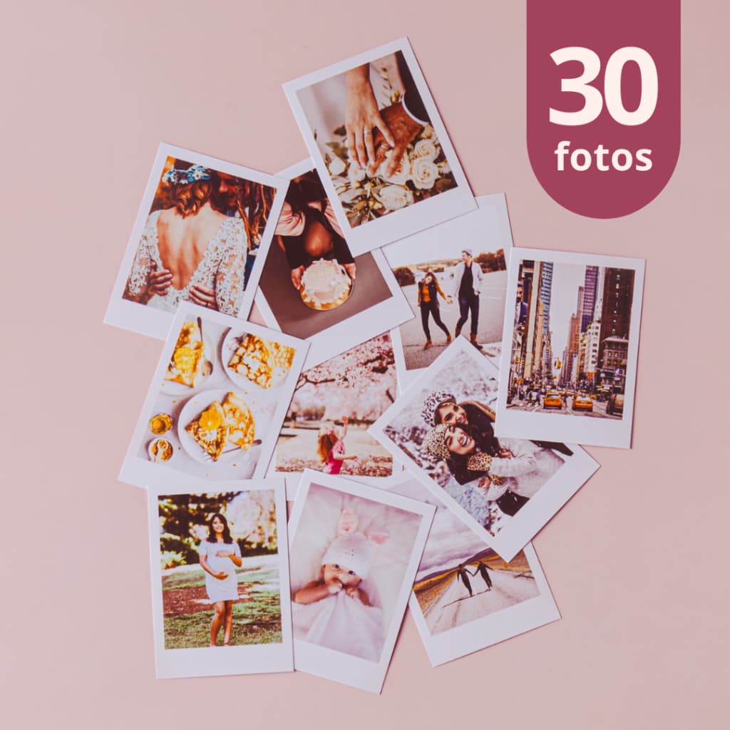 Kit 30 Fotos Mini Alta Qualidade com Envio Rápido