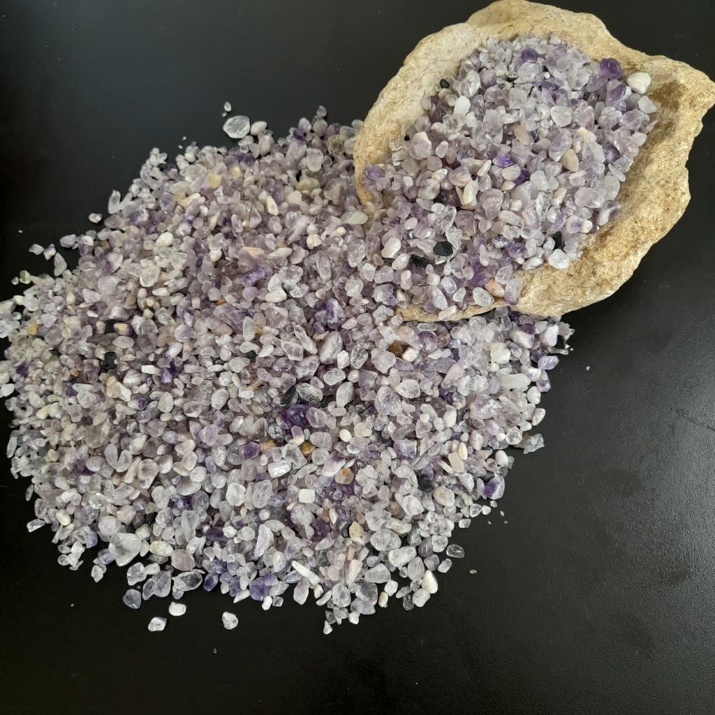 Ametista Pedra Natural Cristal Cascalho 1kg Semi Preciosa Pedra Cascalho Orgonite