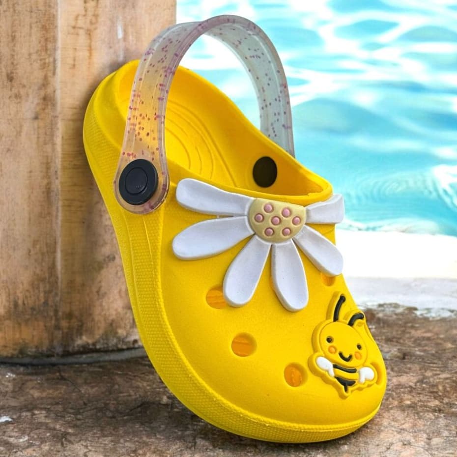 Babuche Infantil Menina Feminino Escolar Flexível Macio Maria Fiore