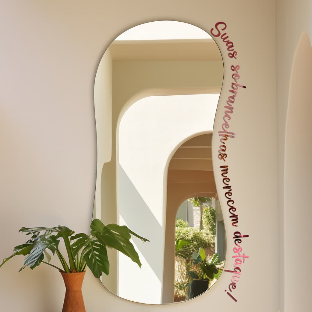 Frases Decorativas Em Acrílico Espelhado Studio Lash Religião Consultório Para Espelhos Paredes