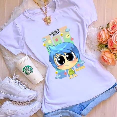 Camiseta blusa Unissex Infantil Juvenil Adulto DivertidaMente várias estampas