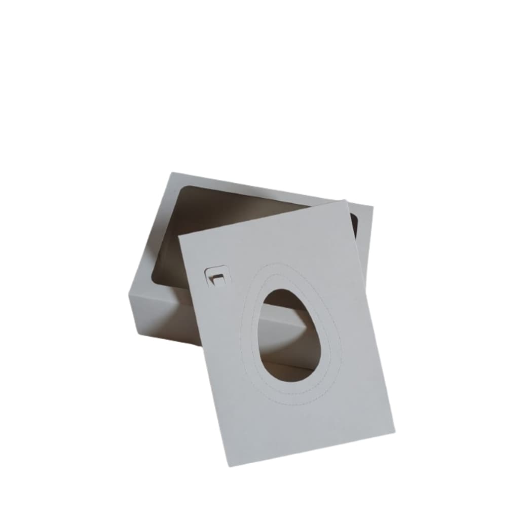 40 Caixas Para Ovos De Colher Ajustável 100/150/250/350gr  - medidas 19x15x6