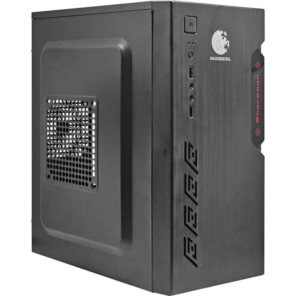 Gabinete Computador Com Fonte 200w Mid Mini Tower Escritório
