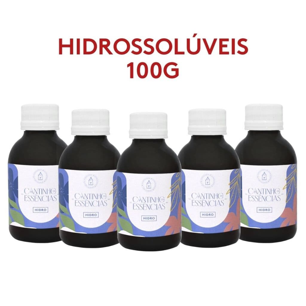 Essência Hidrossolúvel 100g à Base de Água. Para Difusor, Aromatizador elétrico, Umidificador de Ambientes...
