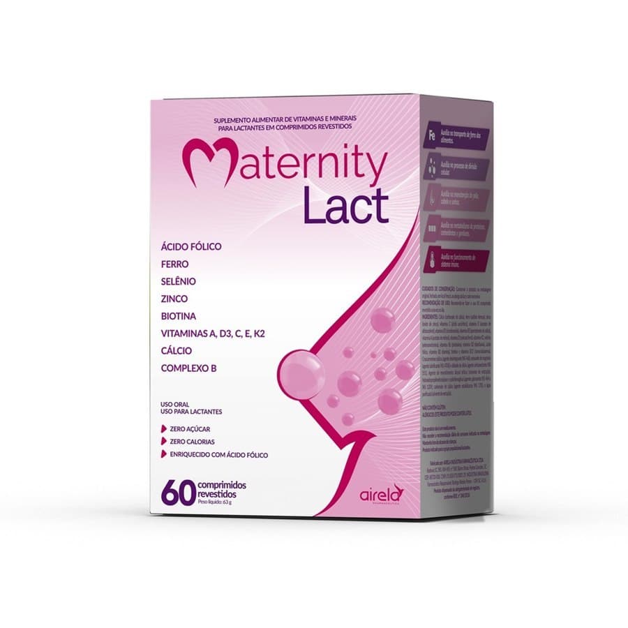 Maternity Lact 60 Comprimidos - Pronta Entrega