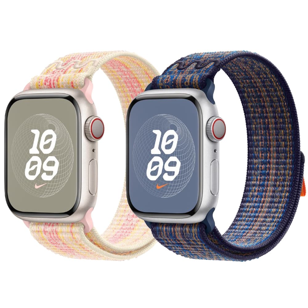 Pulseira Nylon Loop para Apple Watch Ultra Serie 10 9 8 7 SE 6 5 4 3 2 1 49mm 46mm 45mm 44mm 42mm 41mm 40mm 38mm Velcro