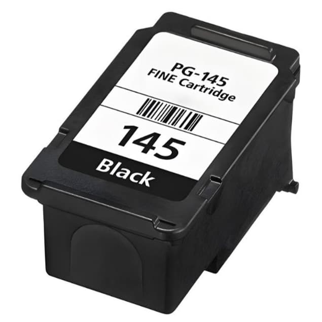 Cartucho Canon De Tinta Líquida Pg-145 Preto Compatível Para Impressora Pra Impressão