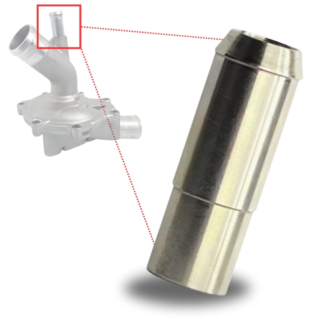 Tubo Da Tampa Bomba D'água Motor Etorq Fiat Renegade Inox