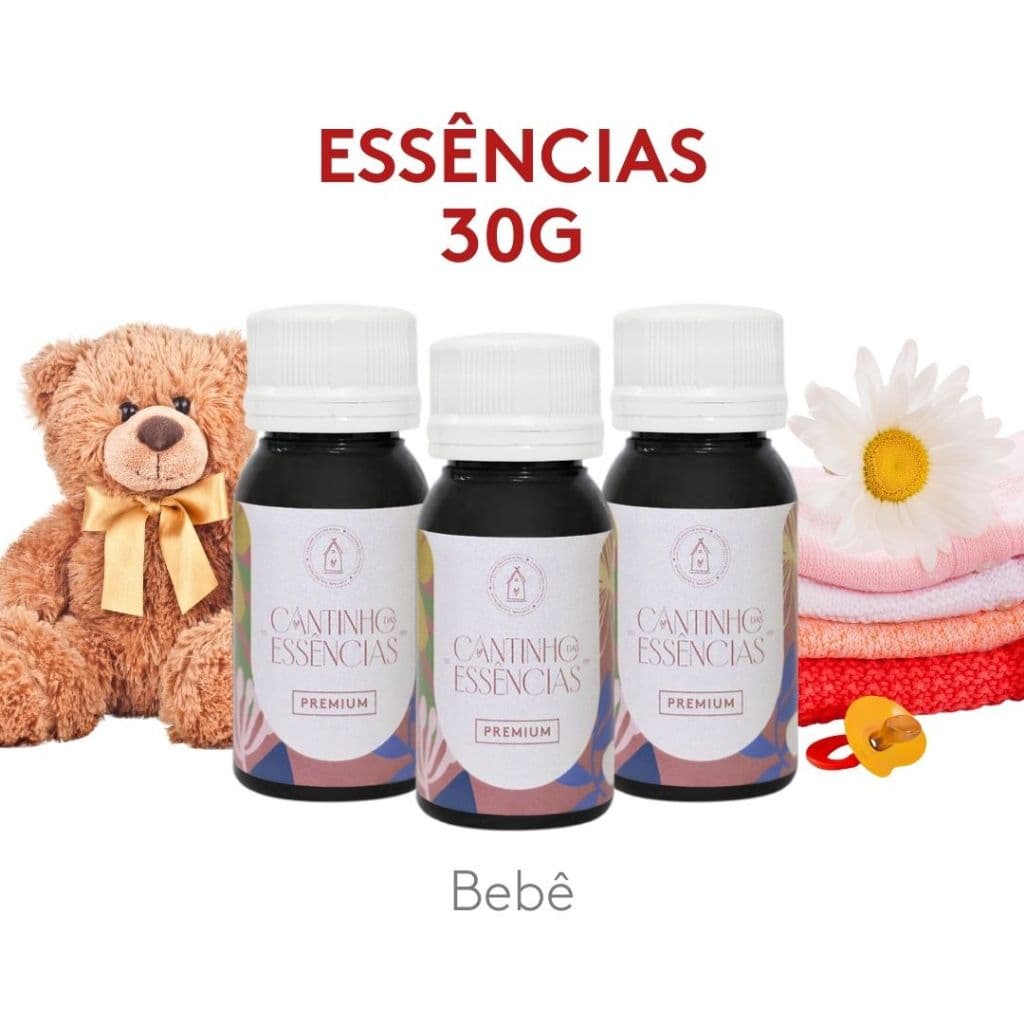 Essências para Lembrancinha de Bebê. Sabonetes, Aromatizadores, Cosméticos e Difusores elétricos - Linha Premium