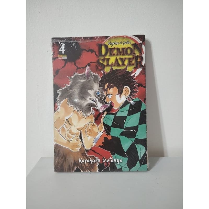 Mangá Demon Slayer 4 Novo e Lacrado