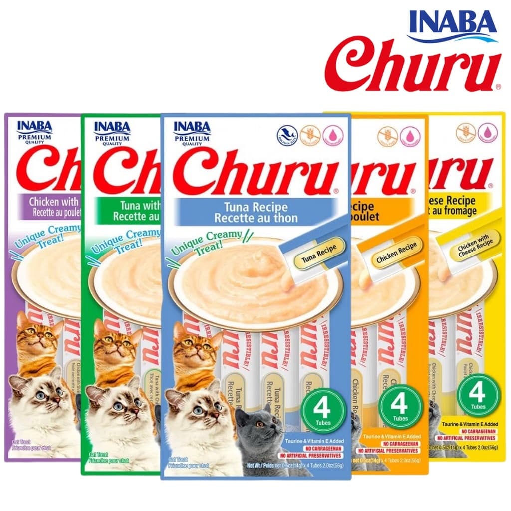 Petisco Churu para Gatos (c/ 4Tubets)