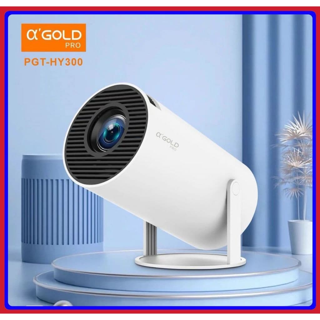 Projetor 4K HD 130 Polegadas Celular, Tv box, Xbox, PS, Pc, Wifi e Bluetooth HY300 Magcubic 110/220