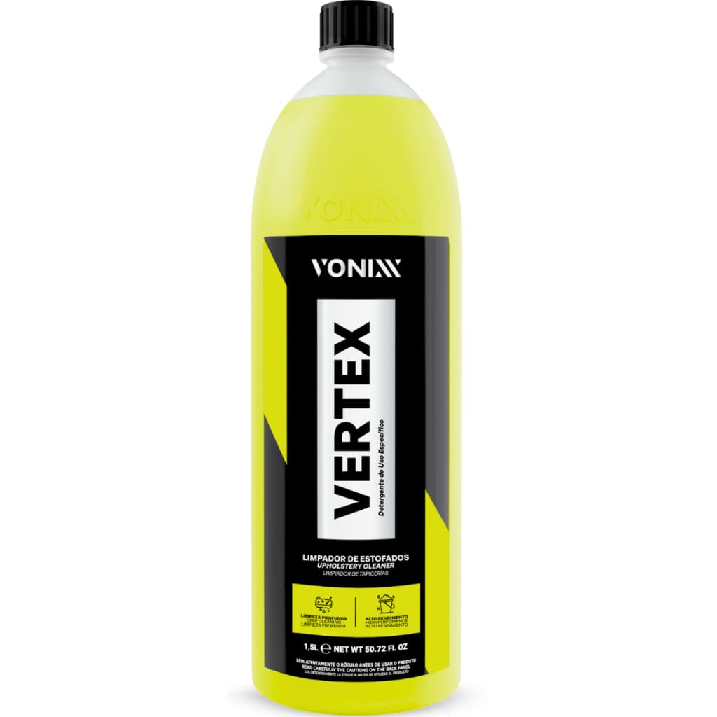 Vertex 1,5l Limpeza Profundo Estofado Remove Sujeira Vonixx