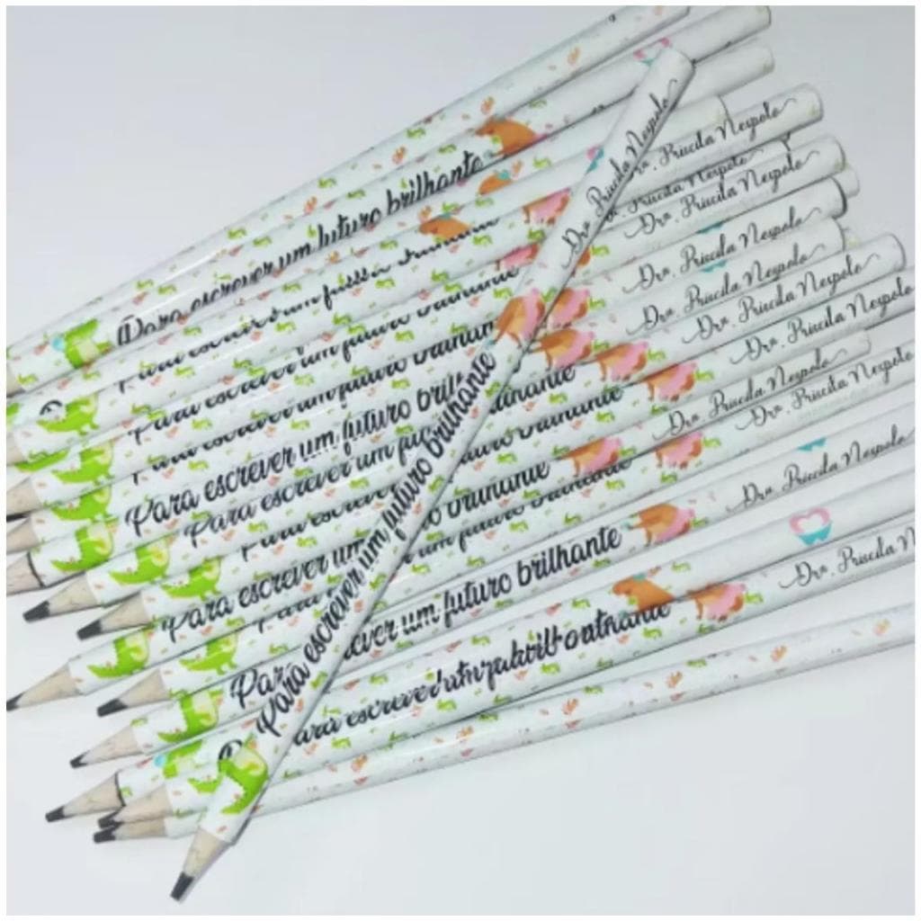 Lápis Personalizado Arte e nome fazemos a que voce desejar