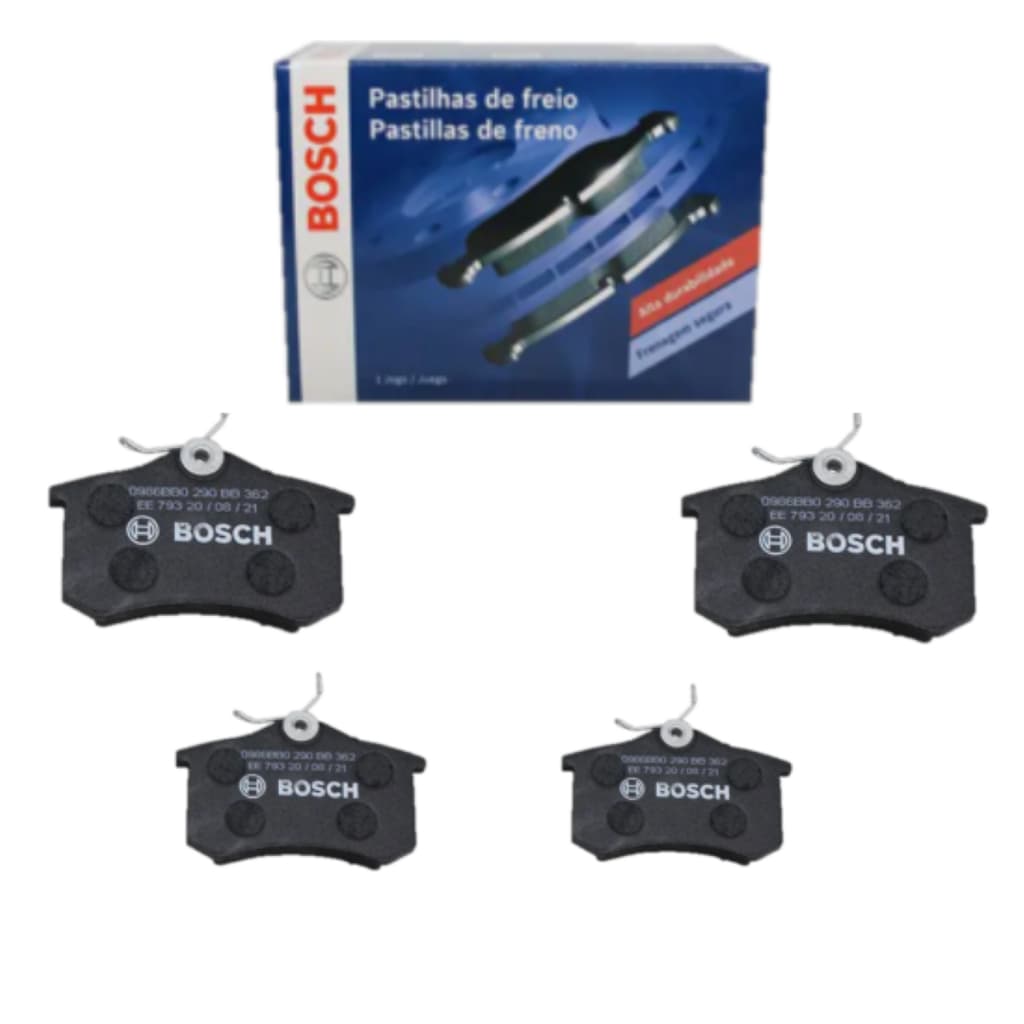 Pastilha De Freio Traseira Peugeot 308 1.6 2013 2014 2015