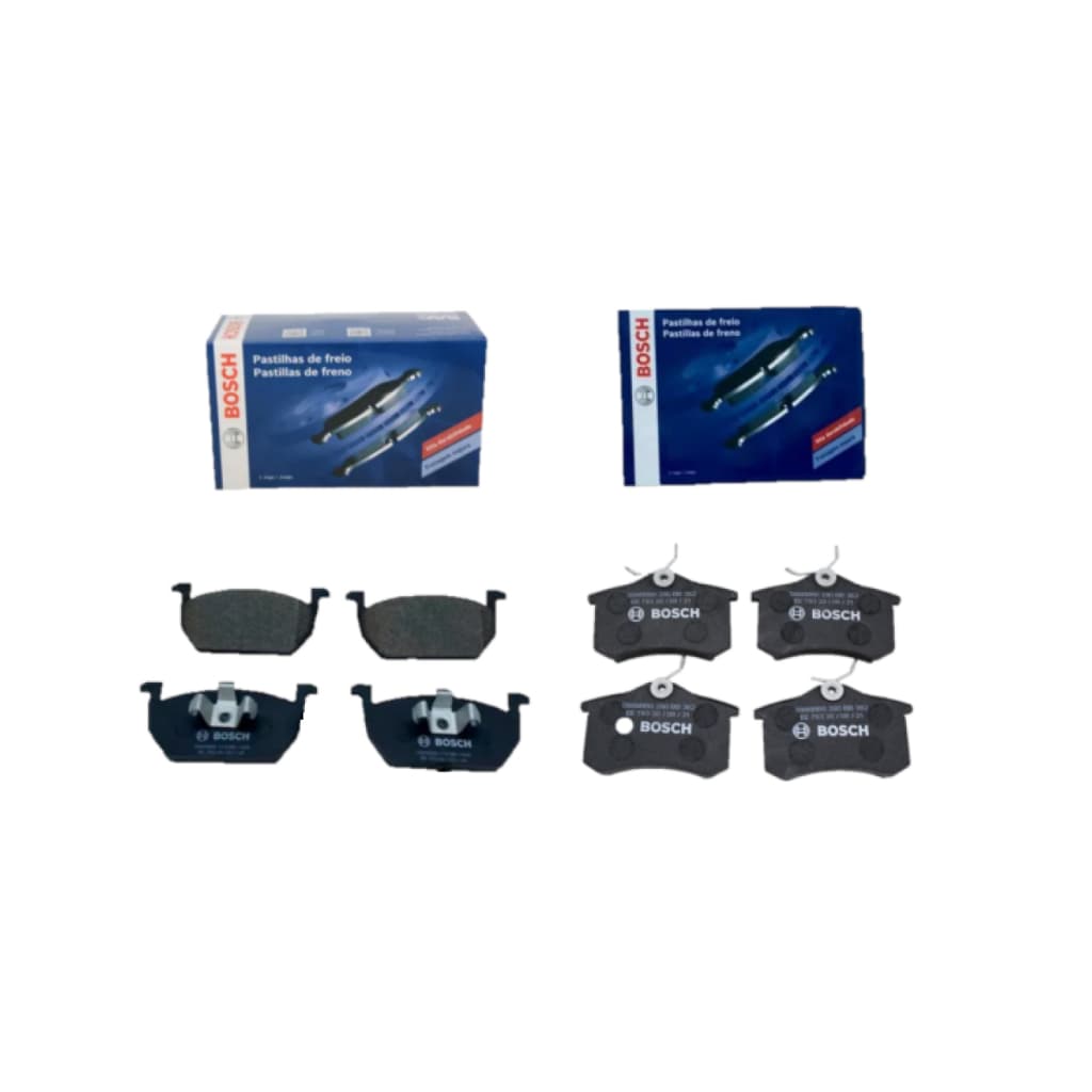 Kit de Pastilha Freio Dianteira + Traseira T-cross 1.0 1.4 Tsi