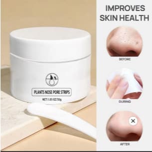 Máscara Peel Off Facial para Cravos Limpeza Suave Controle de Oleosidade Pele Mais Lisa e Fresca 30g