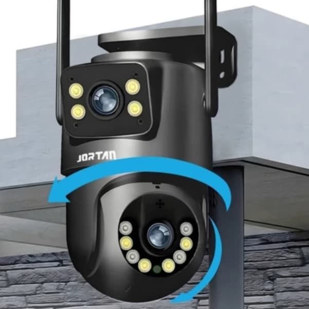 Câmera De Segurança a Prova de água Lente Dupla APP ICSEE IP66 Camera IP WiFi 360