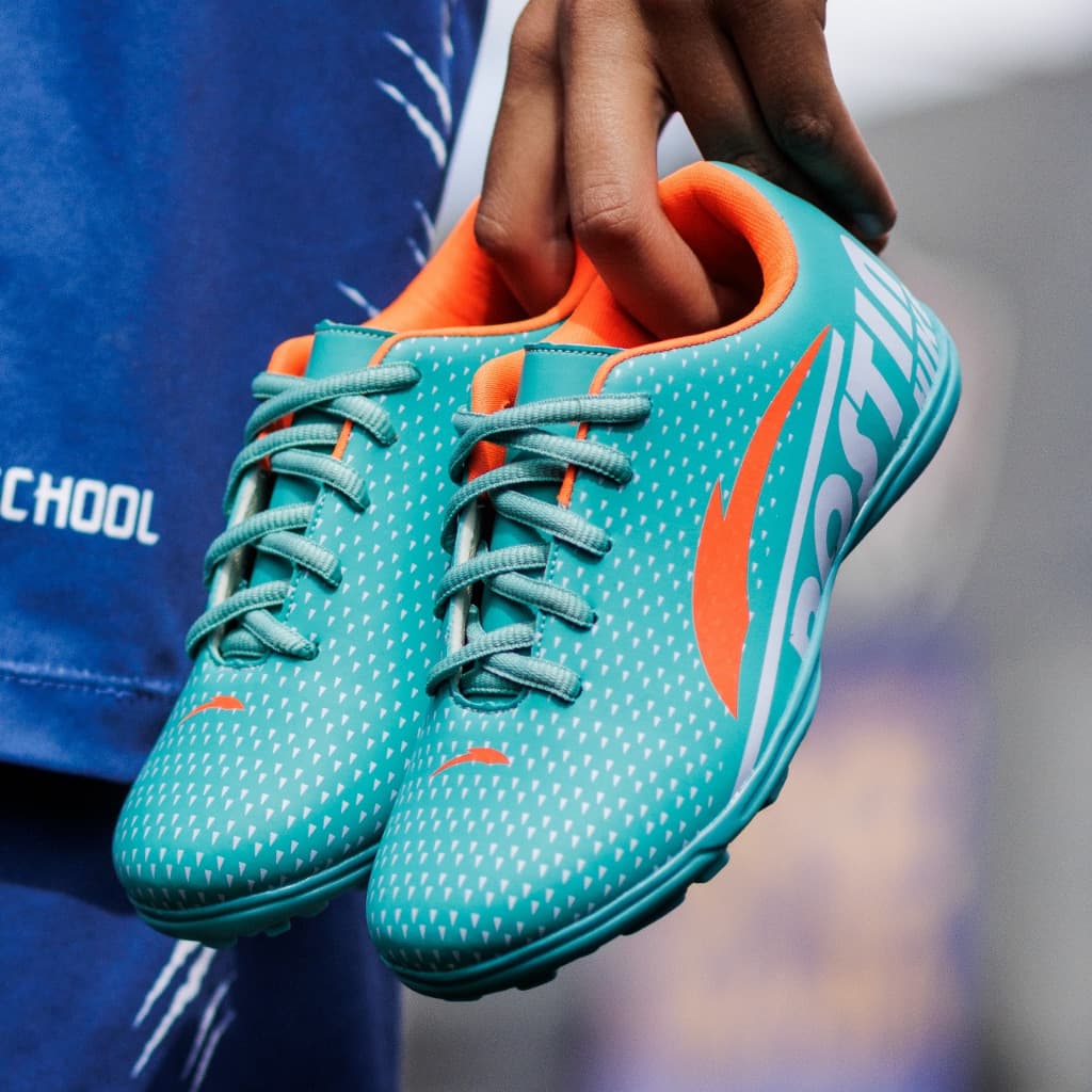 Chuteira Society Infantil Baby Criança Escolinha Futebol