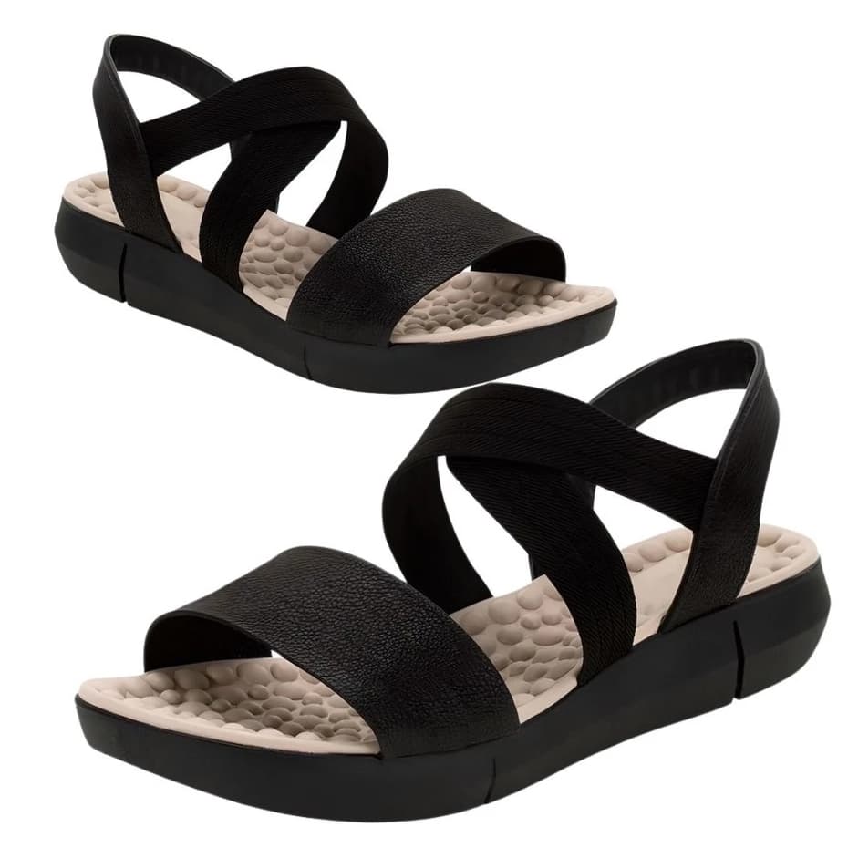 Sandália Feminino Ortopédico Papete Leve Macia Conforto Utra Confortável Esporão Fascite Anatômica