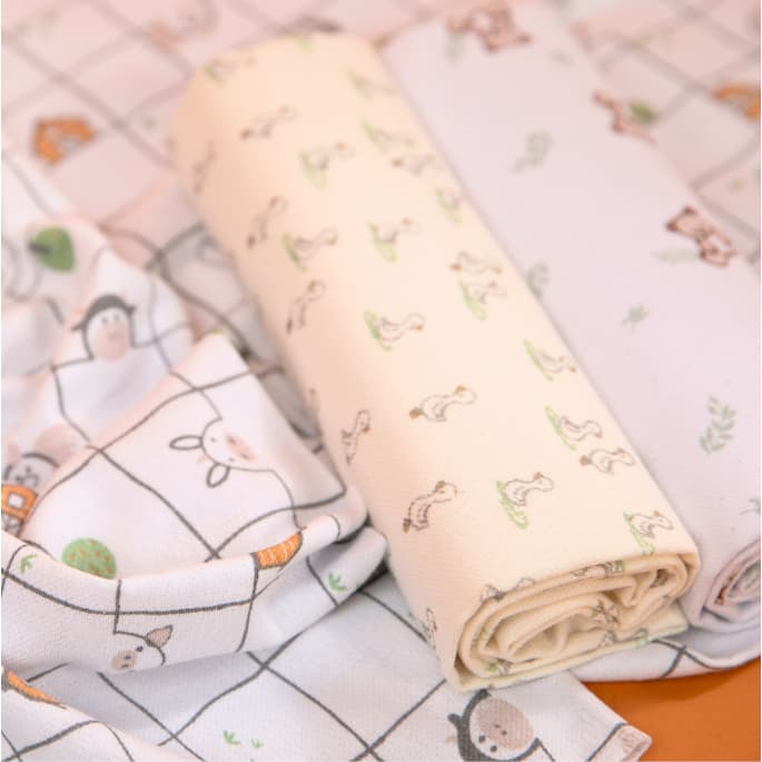 Cueiro Flanelado Papi Grande 1,00 x 80cm bebê kit com 3 unidades
